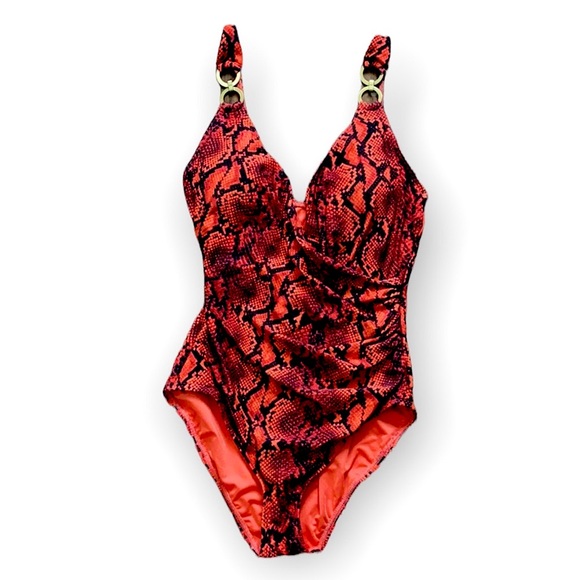 Michael Kors Persimmon Cruise swimsuit - Picture 6 of 15